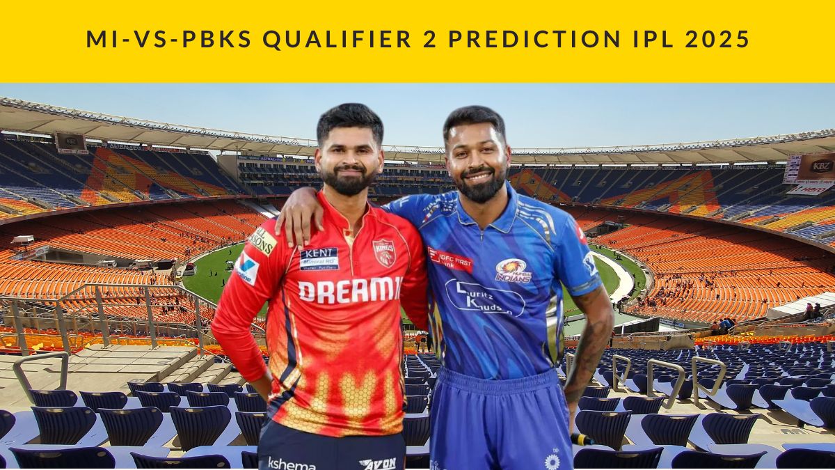 Shreyas Iyer and Hardik Pandya at Narendra Modi Stadium ahead of MI vs PBKS IPL 2025 Qualifier 2